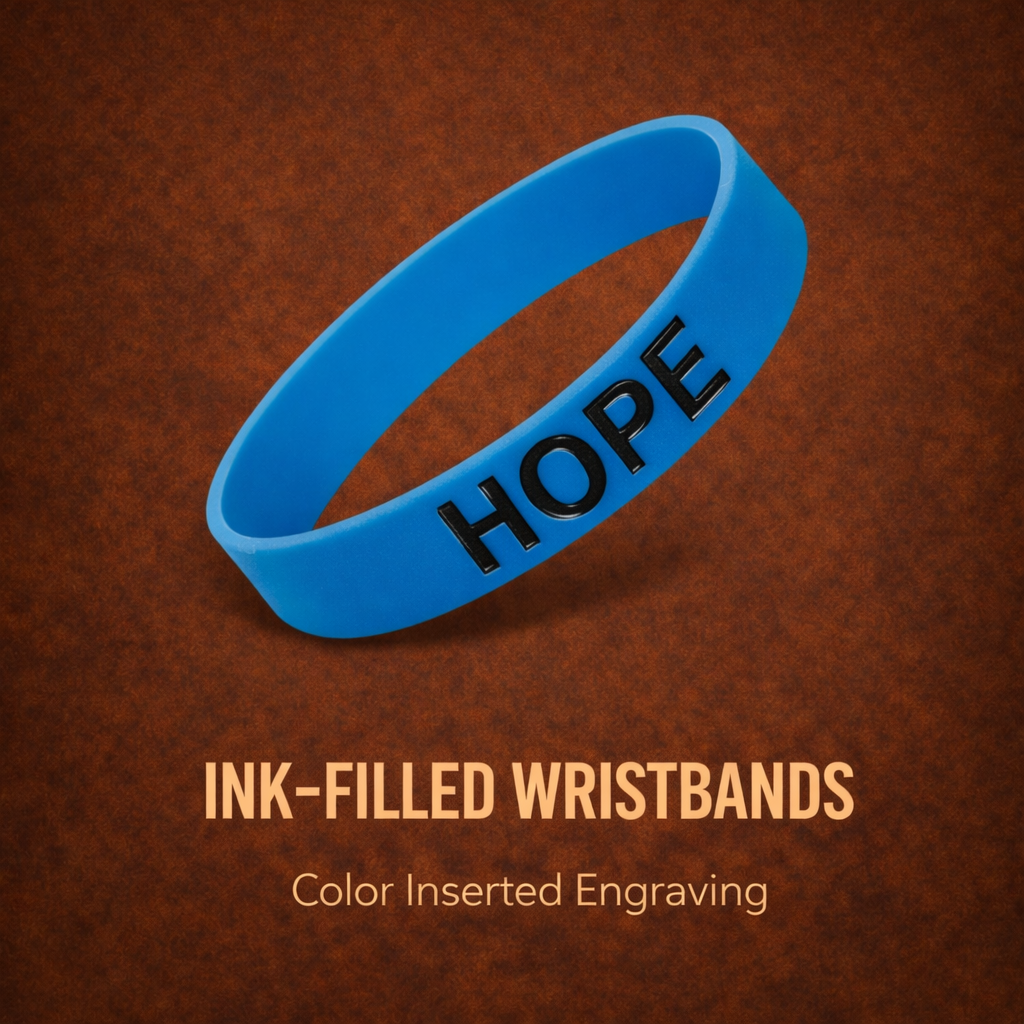 Custom Silicone Wristbands WB - 001