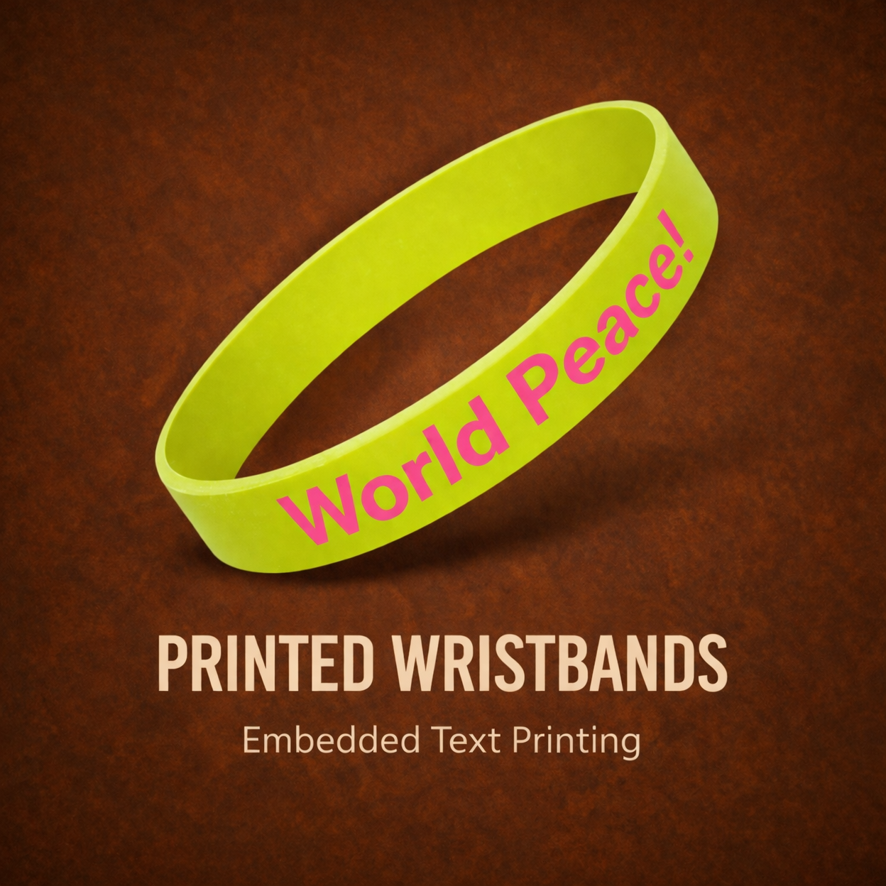 Custom Silicone Wristbands WB - 001